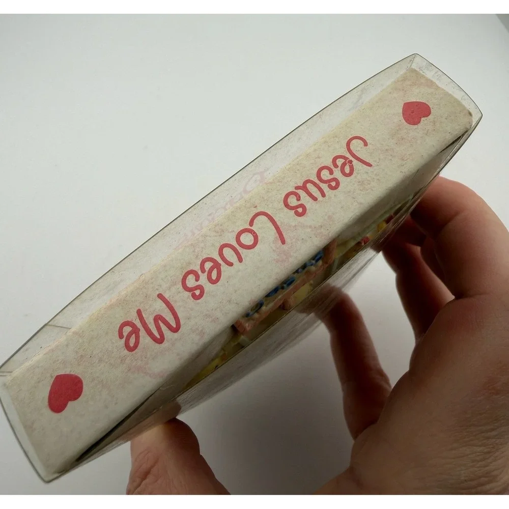 Precious Moments‎ Jesus Loves Me Cross Keepsake Box Enesco 701114 1999